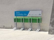 First Charging Station for Electric Bikes in Central Istria!