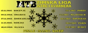 MTB Zlik Winter League in Istria and Kvarner