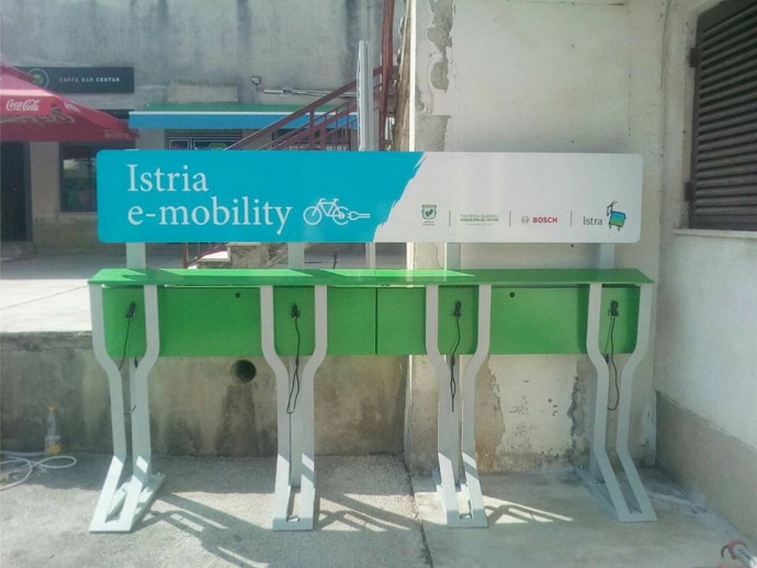 Welcome, Cerovlje: Even More E-Bike Charging Stations for Istria!