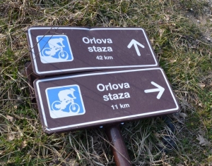 Croatian Bike Routes: Eagle’s Trail near Sinj