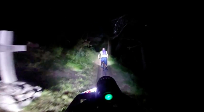 A Night Ride through Omiš (Video)